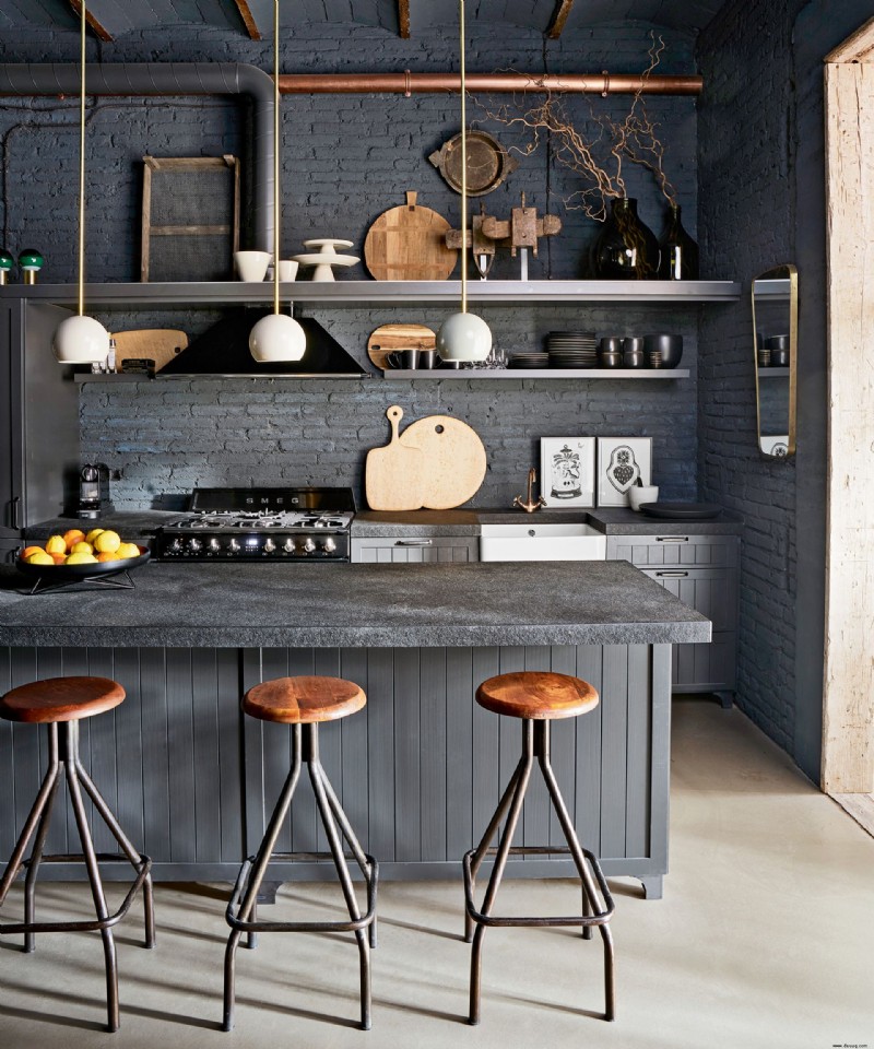 Küchenlayout-Ideen – 28 clevere Möglichkeiten, Schränke zu konfigurieren und Platz zu arrangieren 