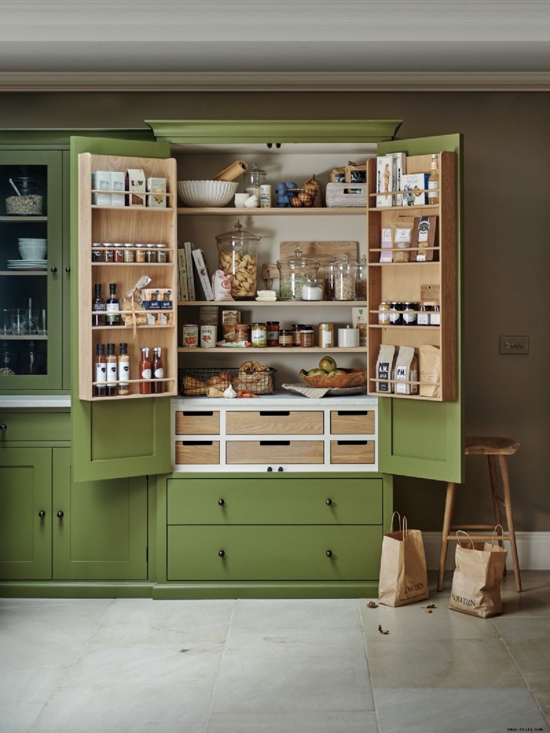Küchenlayout-Ideen – 28 clevere Möglichkeiten, Schränke zu konfigurieren und Platz zu arrangieren 