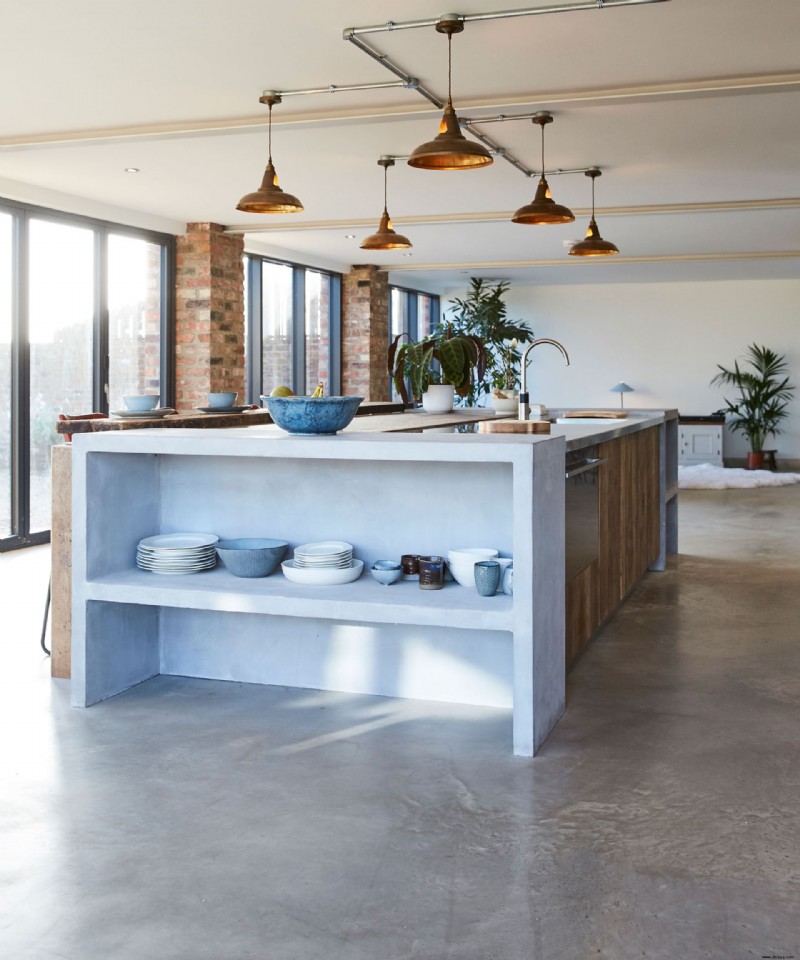 Ideen für Küchenböden – 22 stilvolle, aber praktische Böden für Küchen 