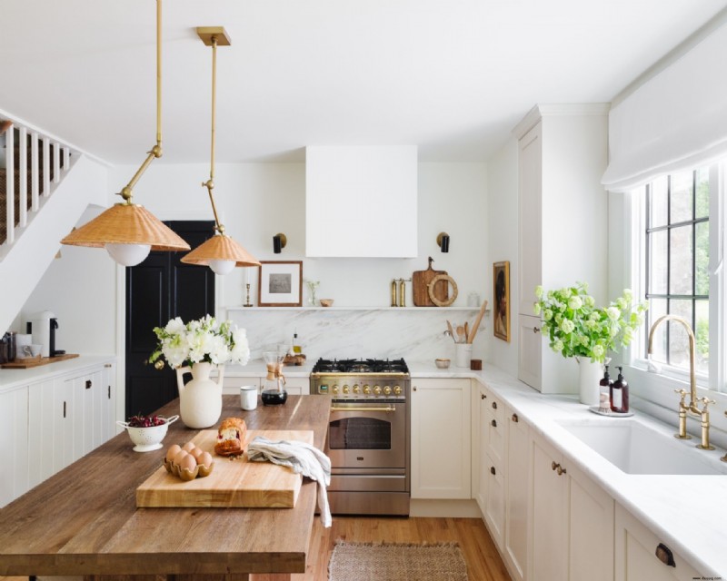 Küchenarbeitsplatten organisieren – 13 Möglichkeiten, Arbeitsbereiche ordentlich zu halten 