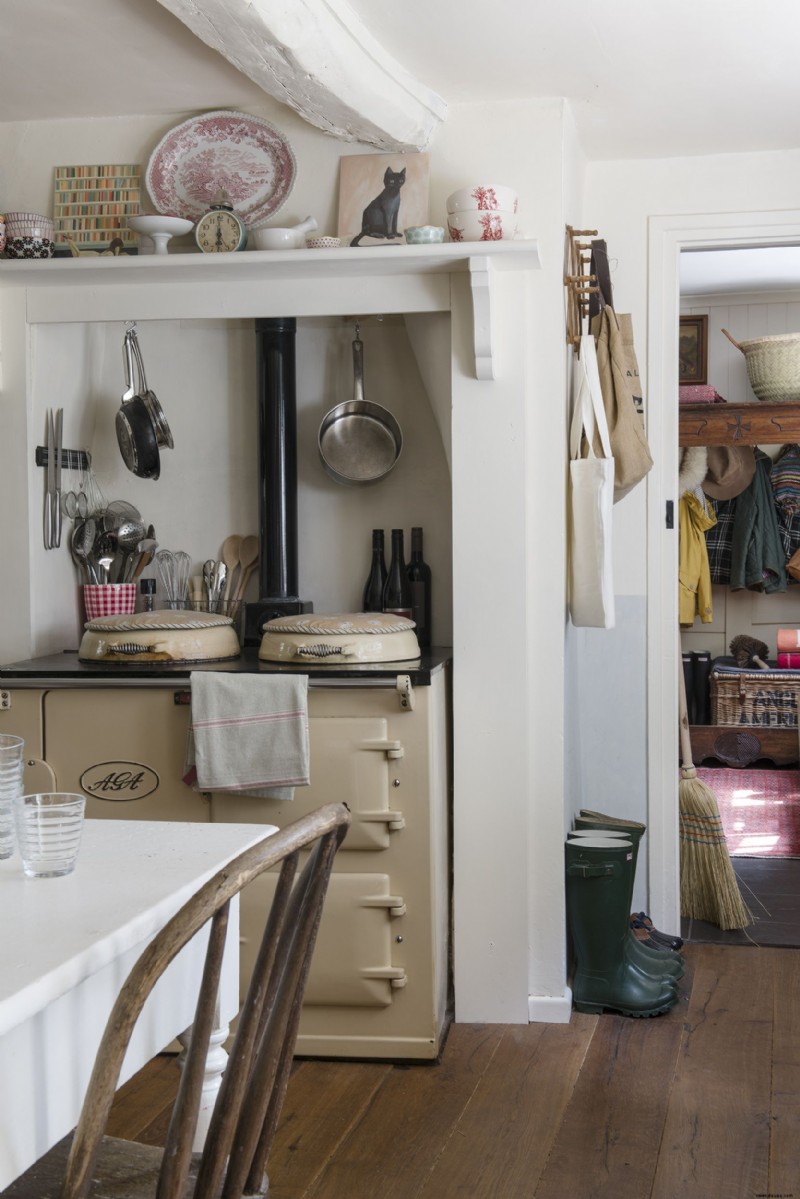 Kleine Landhausküchenideen – 20 Designtricks für kleine, ländliche Räume 