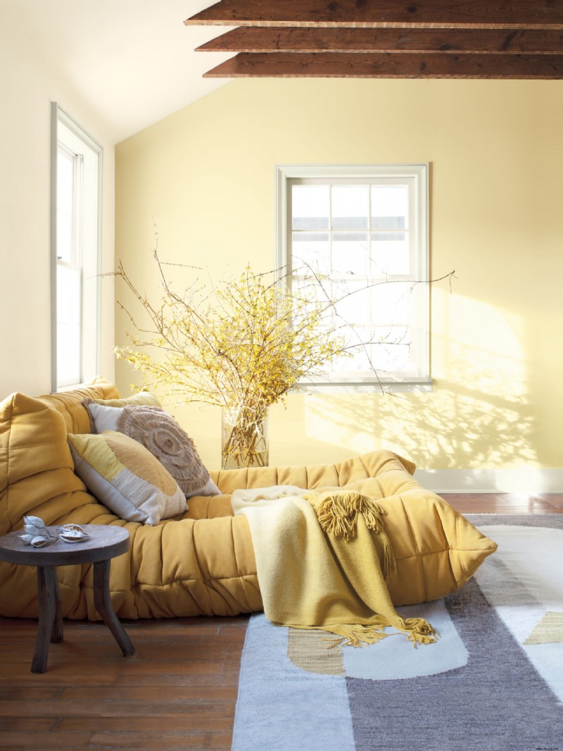 Dekorieren mit Gelb – 15 Möglichkeiten, diesen warmen, fröhlichen Farbton zu verwenden 
