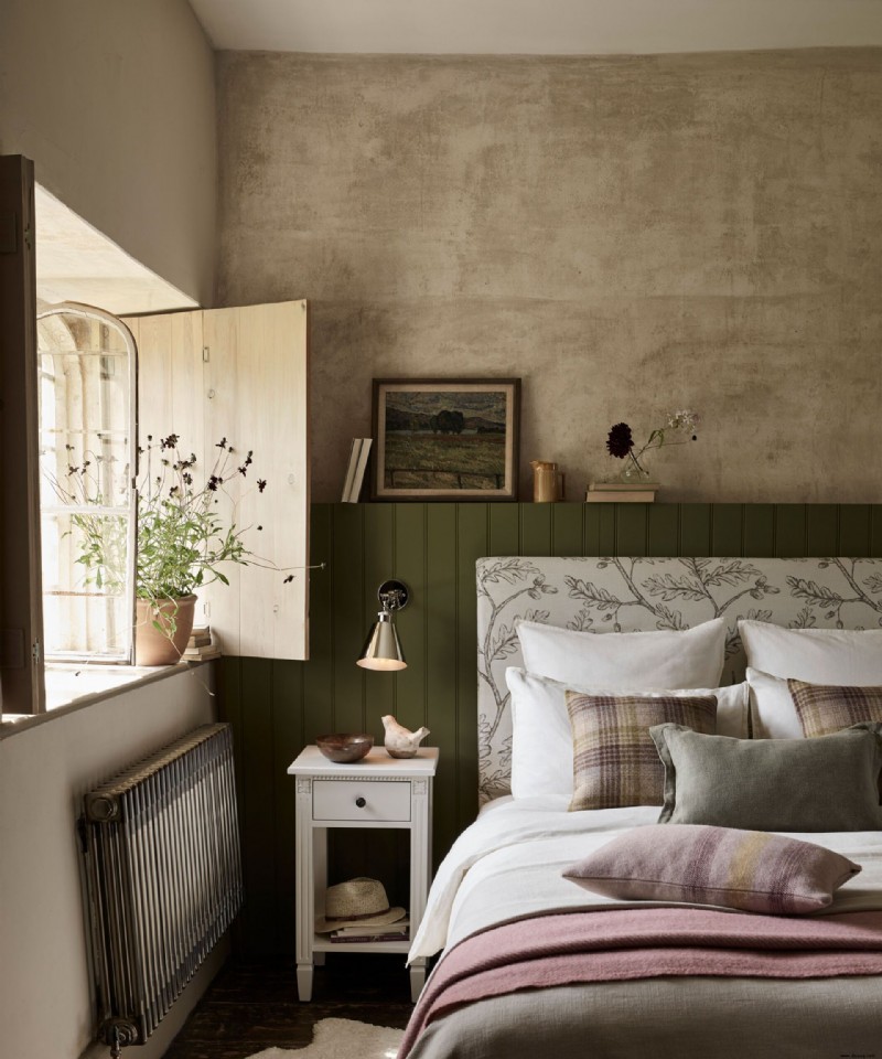 Ideen für Wandfarben mit Akzenten im Schlafzimmer – 12 Möglichkeiten, Stil und Wirkung zu verleihen 