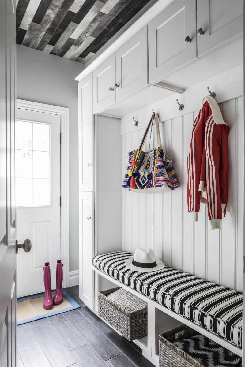 Mudroom-Ideen – 34 Tipps und Bilder für einen super organisierten Raum 