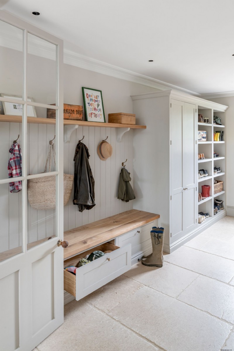 Mudroom-Ideen – 34 Tipps und Bilder für einen super organisierten Raum 