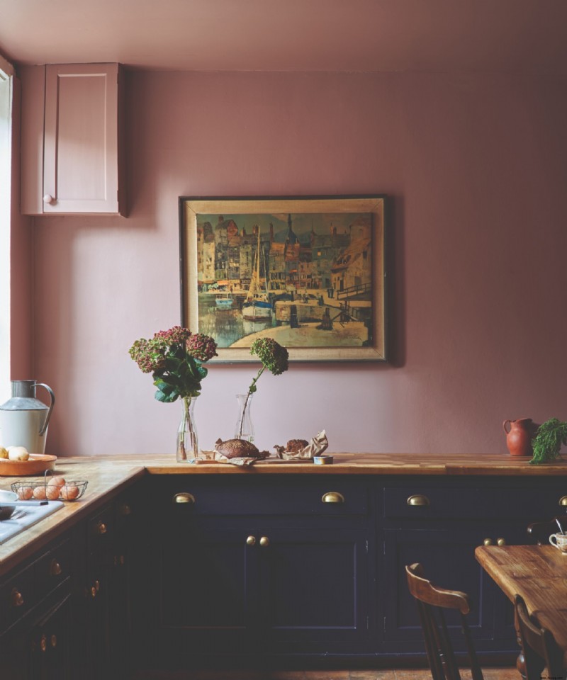 Diese Farbkombination von Farrow &Ball ist eine raffinierte Hommage an Barbiecore 