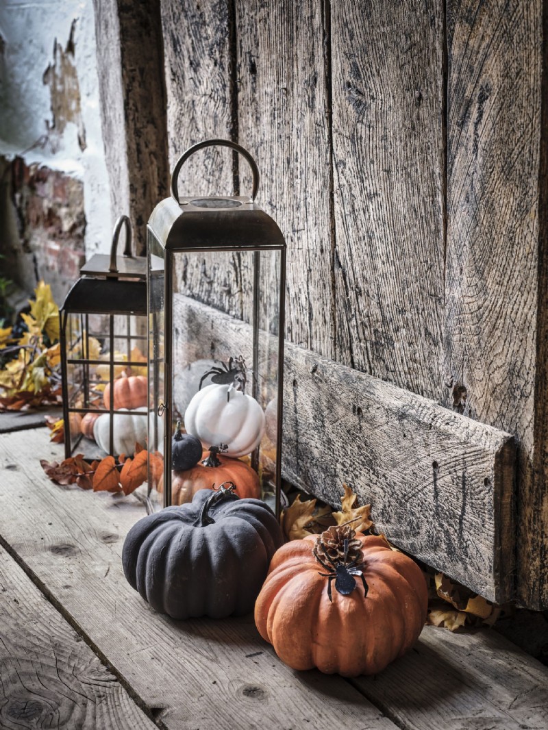 Halloween-Bastelideen – 12 stilvolle und gruselige Displays 