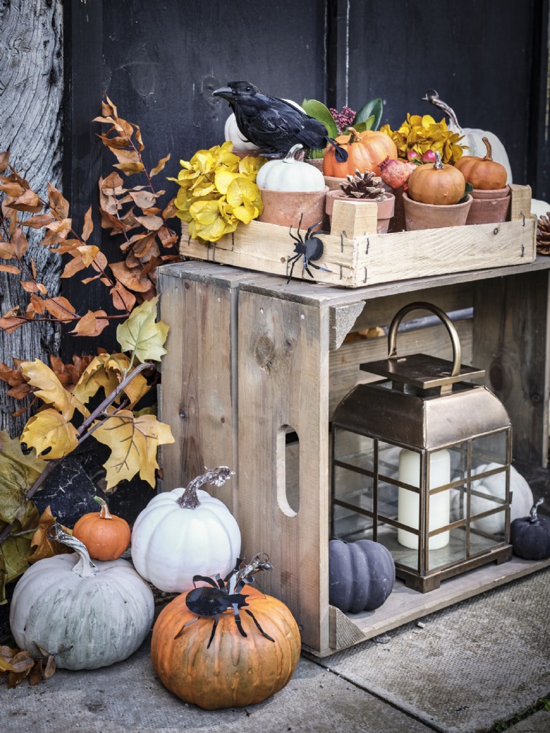 Halloween-Bastelideen – 12 stilvolle und gruselige Displays 