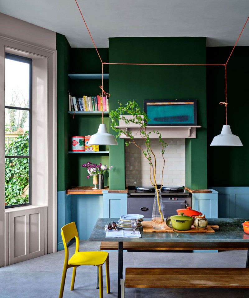 8 neue Tricks, um Räume mit Farbe zu verwandeln, vom Farbexperten von Farrow &Balls 