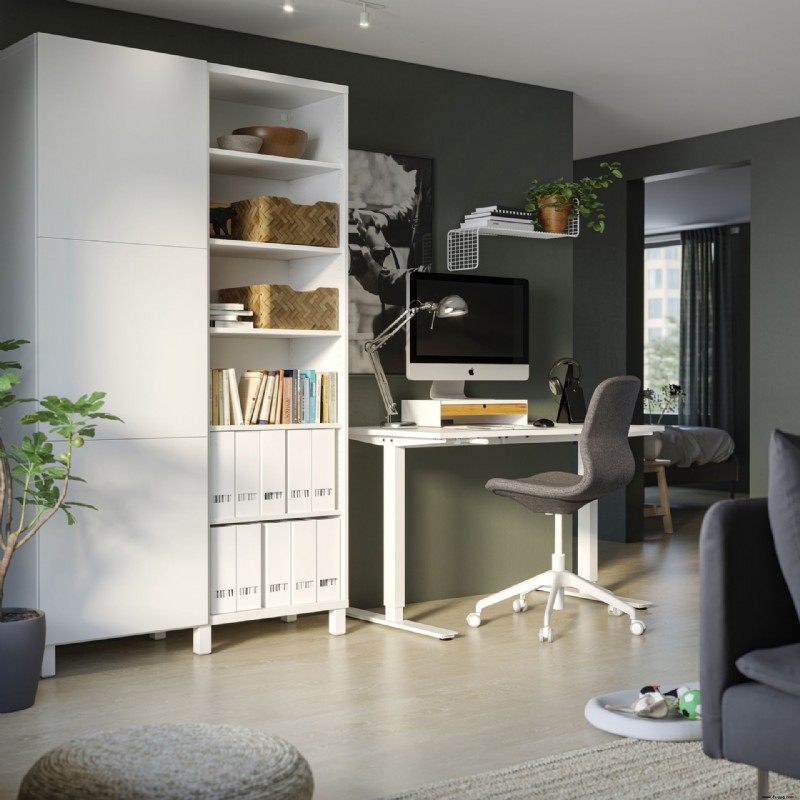 Ikea Home Office Ideen – 11 praktische und stilvolle Schemata 