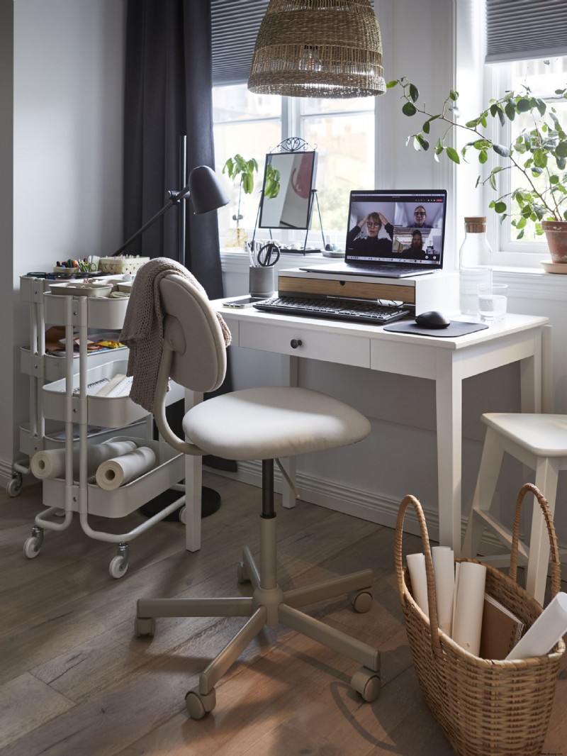 Ikea Home Office Ideen – 11 praktische und stilvolle Schemata 