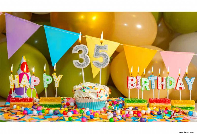 20 tolle Ideen für die Party zum 35. Geburtstag