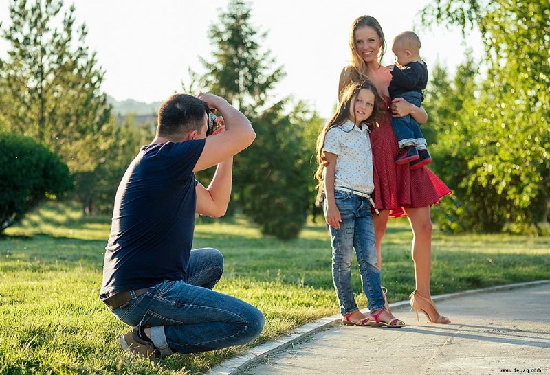 20 lustige Ideen für Familienfotos