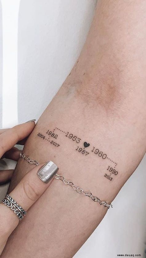 Die 10 besten Ideen, Designs und Symbole für Familientattoos