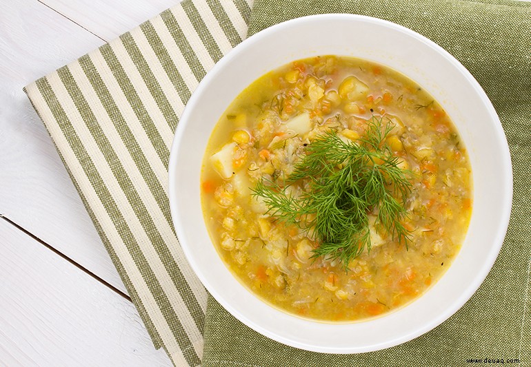 7 gesunde, einfach zuzubereitende Suppen und Chilis