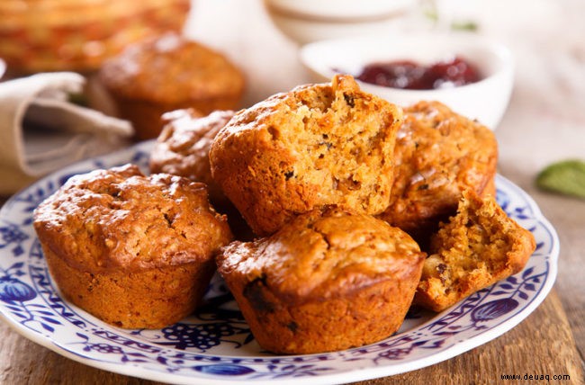 Gesunde Muffin-Rezepte:Kürbis, Apfel, Schokolade und mehr – alles unter 200 Kalorien