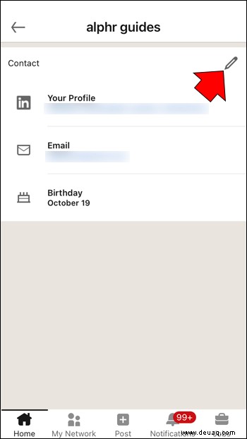 So deaktivieren Sie Ihren Geburtstag in LinkedIn