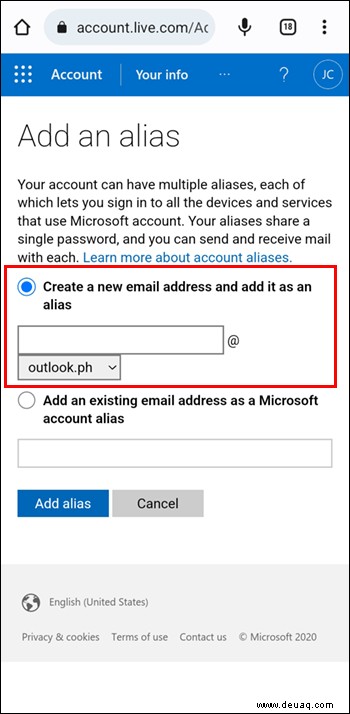 So ändern Sie Ihre Outlook-E-Mail-Adresse