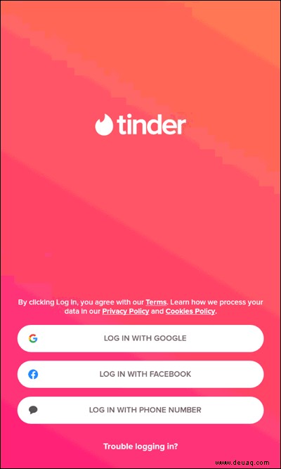 So verwenden Sie ein VPN mit Tinder