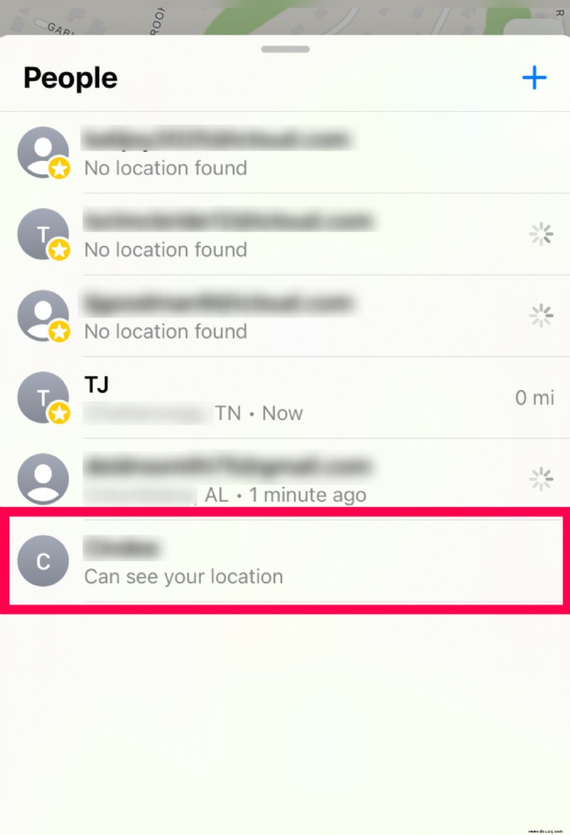 So überprüfen Sie, mit wem Ihr Standort auf einem iPhone geteilt wird