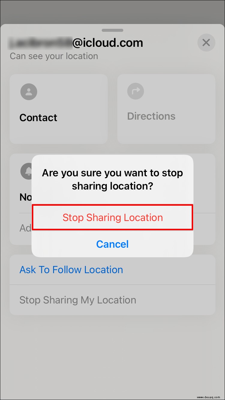 So überprüfen Sie, mit wem Ihr Standort auf einem iPhone geteilt wird