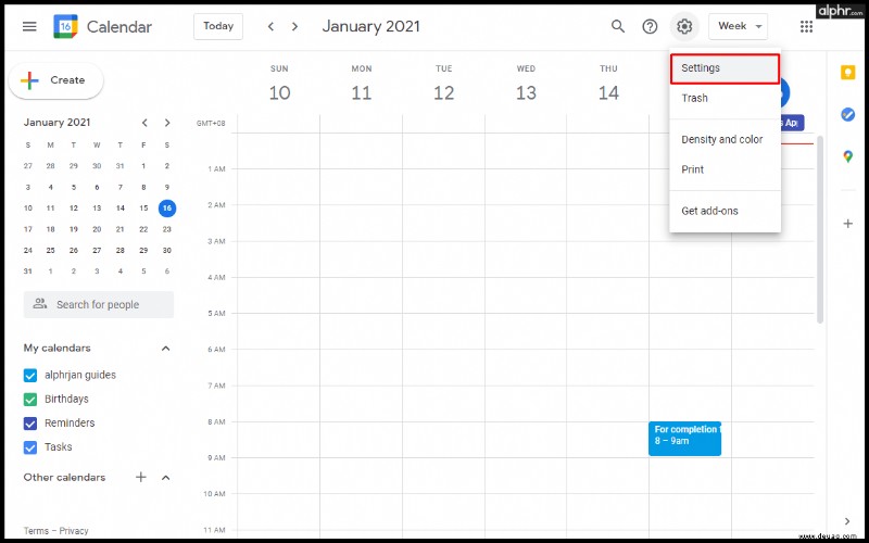 So synchronisieren Sie den Outlook-Kalender mit Google Kalender