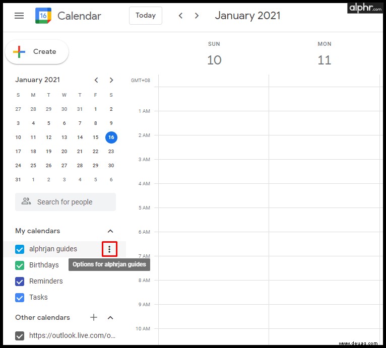 So synchronisieren Sie den Outlook-Kalender mit Google Kalender