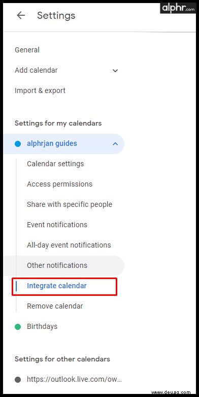 So synchronisieren Sie den Outlook-Kalender mit Google Kalender