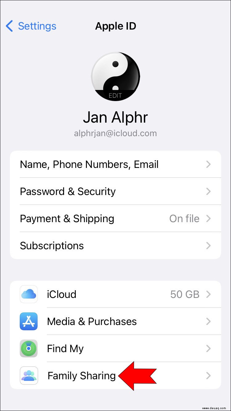 So erstellen Sie eine iCloud-E-Mail-Adresse