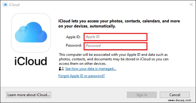 So erstellen Sie eine iCloud-E-Mail-Adresse