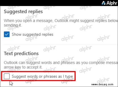 So deaktivieren Sie die AutoKorrektur in Outlook