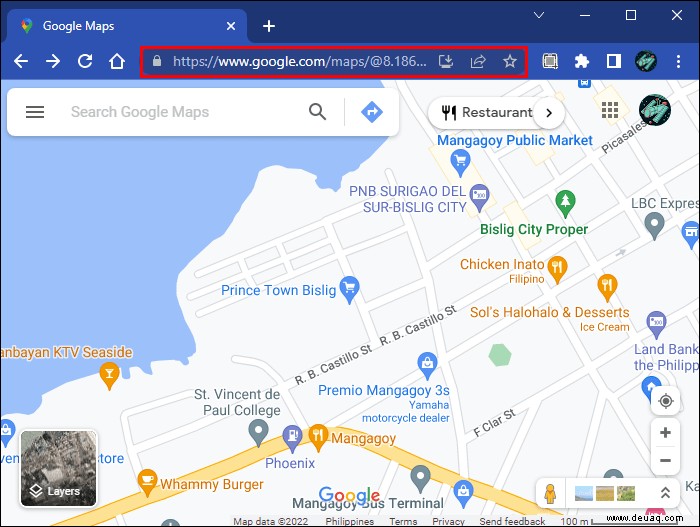 So verwenden Sie den Kompass in Google Maps