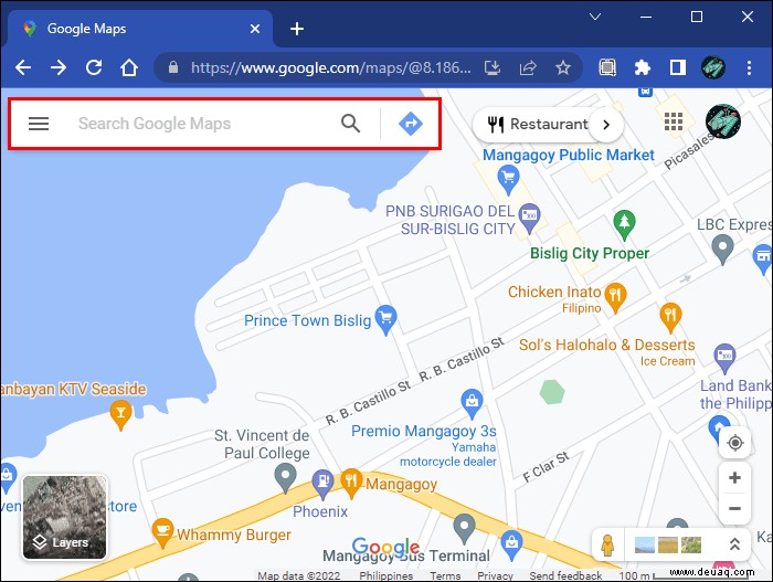 So verwenden Sie den Kompass in Google Maps