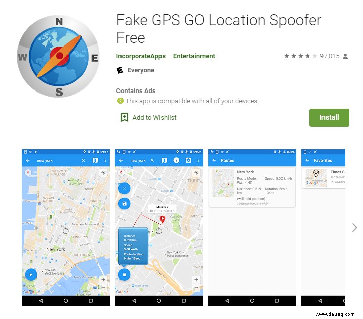 So fälschen Sie Ihren GPS-Standort auf einem Android