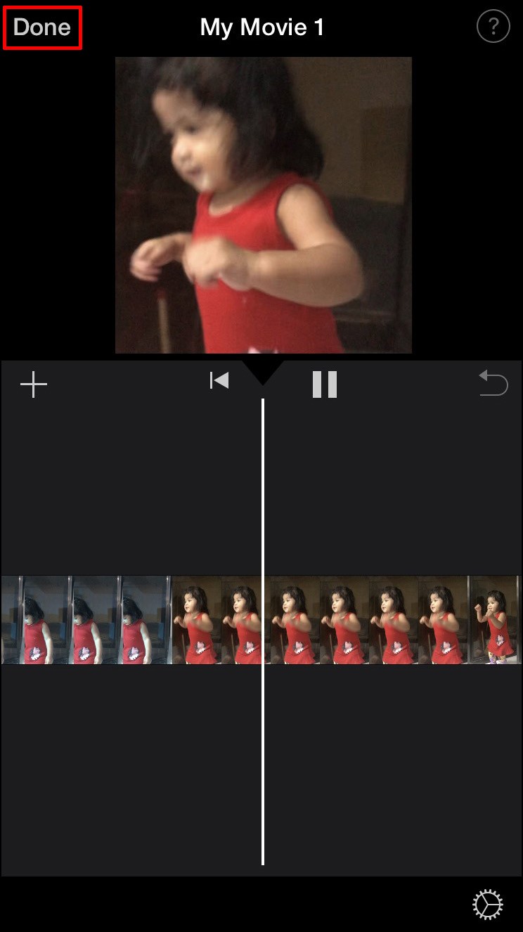 So ändern Sie das Seitenverhältnis in iMovie