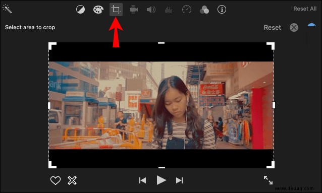 So ändern Sie das Seitenverhältnis in iMovie