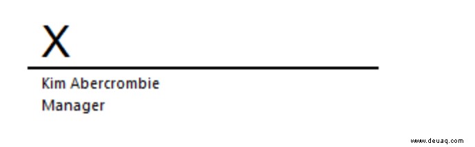 So fügen Sie eine Signatur in Microsoft Word ein