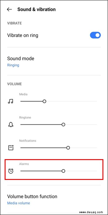 So ändern Sie die Lautstärke Ihres Android-Weckers