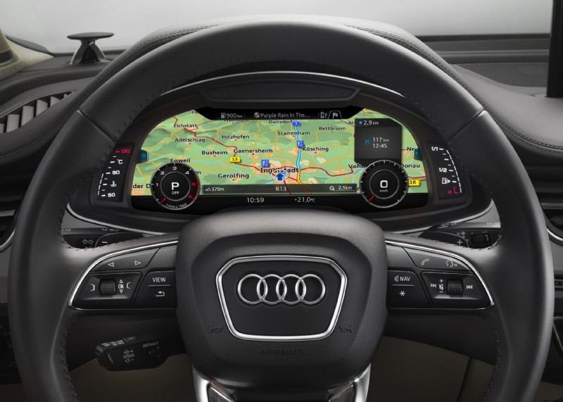Audi Virtual Cockpit und andere Spitzentechnologien in der Q-Serie
