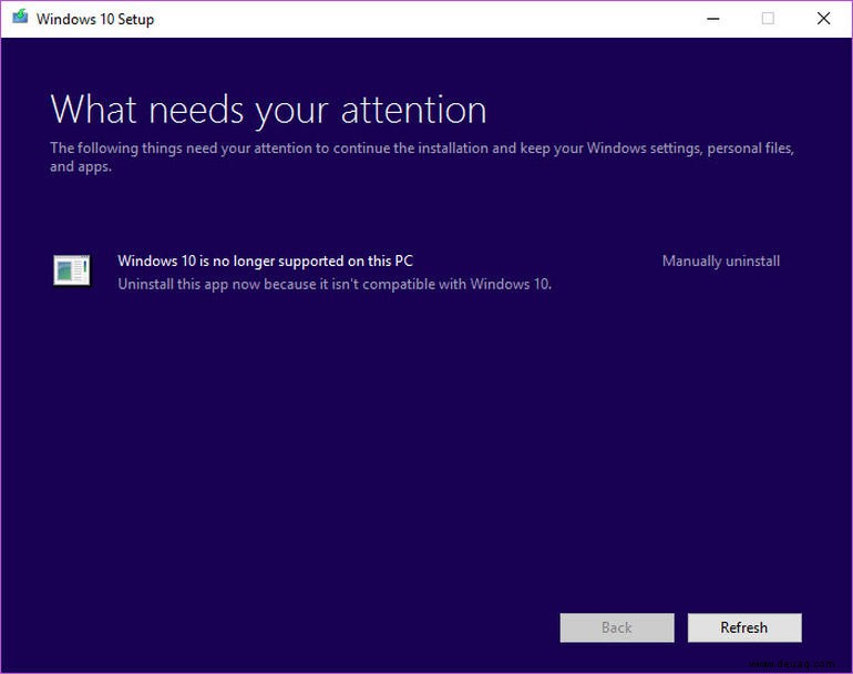 Ein Haufen alter PCs wurde gerade aus dem Windows 10-Support herausgeschnitten