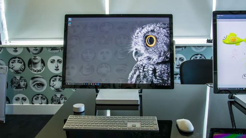 Microsoft Surface Studio zum Anfassen:Der iMac ist für Windows-Liebhaber in Ordnung