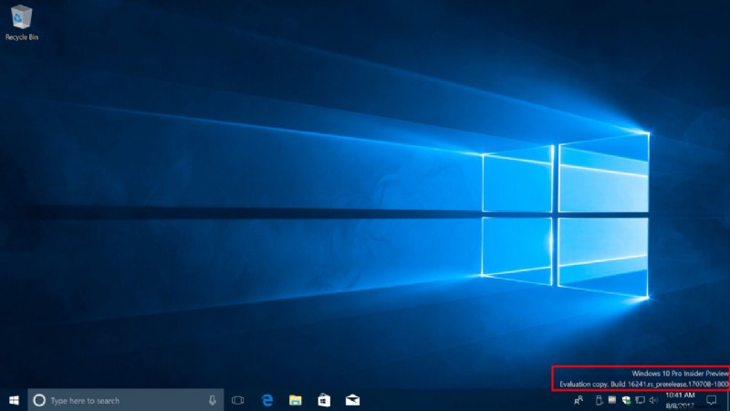 So entfernen Sie das Windows 10-Wasserzeichen von Insider-Programm-Desktops