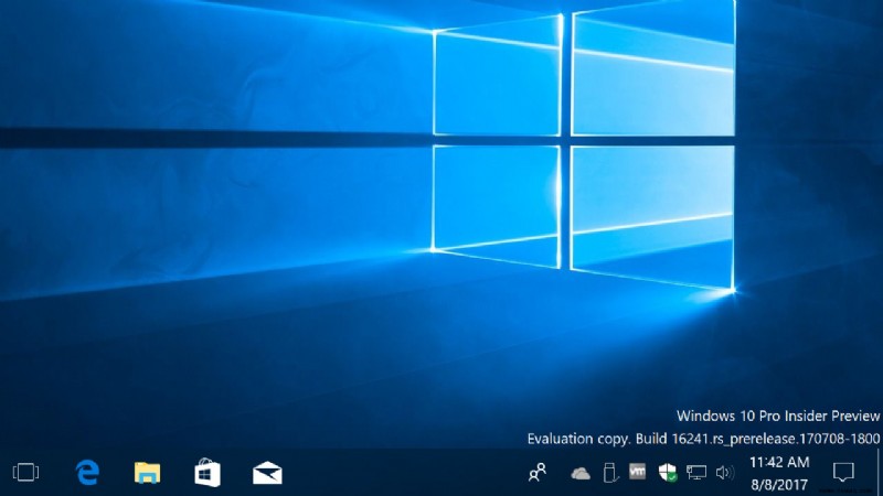 So entfernen Sie das Windows 10-Wasserzeichen von Insider-Programm-Desktops