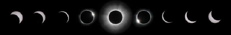 Der NASA-Eclipse-Livestream hat begonnen. Sehen Sie es sich hier