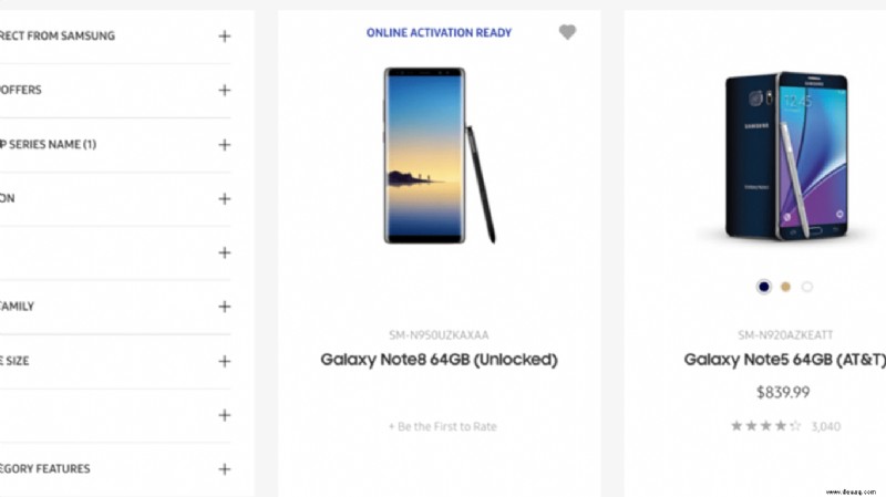 Samsung Galaxy Note 8 vs. Galaxy S8 (Plus):Ist da viel drin?