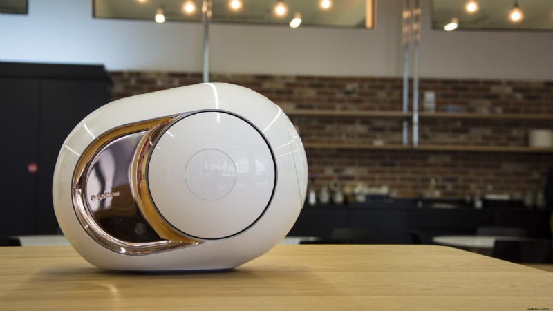 Devialet Gold Phantom im Test:Der vergoldete Lautsprecher von Devialet ist ein 22-Karat-Verkorker