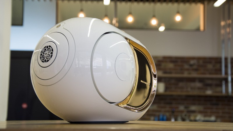 Devialet Gold Phantom im Test:Der vergoldete Lautsprecher von Devialet ist ein 22-Karat-Verkorker