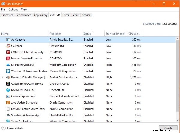 Windows 10-Leistungsoptimierungen, um Ihr System schneller zu machen