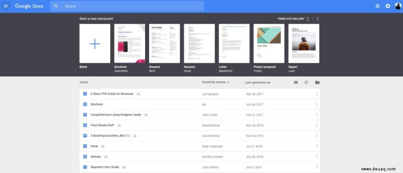 5 Alternativen zu Google Docs, die Sie sich ansehen sollten 