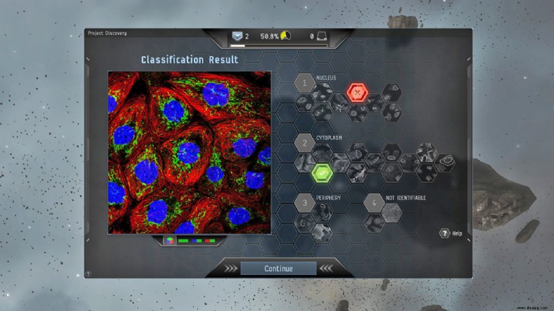 Wie Project Discovery von EVE Online eine halbe Million Spieler dazu gebracht hat, der Wissenschaft zu helfen